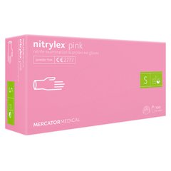 Nitrylex Gloves Nitrile Pink, 100 pcs