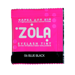 Zola Фарба для брів, 06 Blue Black, саші 5 мл в інтернет магазині Beauty Hunter