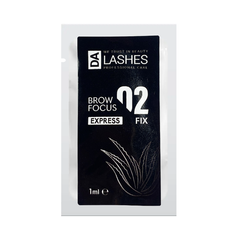 Dalashes Kompozycja dla brwi 02 FIXBrow Focus Express, saszetka, 1 ml w sklepie internetowym Beauty Hunter