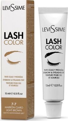 LeviSsime Краска для бровей и ресниц №7.7 Светло-коричневый 15мл в интернет магазине Beauty Hunter