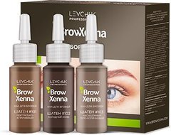 Set "BROWN", henna for eyebrows Brow Henna