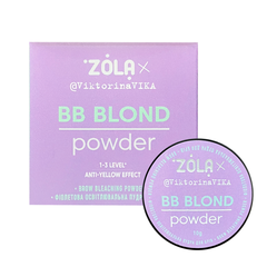 Zola Пудра осветляющая фиолетовая для бровей BB Blond Powder, 10 г в интернет магазине Beauty Hunter