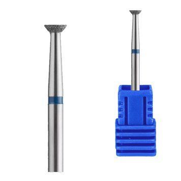 Kraken obcinacz do paznokci diamentowy stożek odwr&oacute;cony z niebieskim nacięciem 4,0*1,5 mm w sklepie internetowym Beauty Hunter