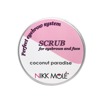 Nikk Mole Скраб для бровей и лица Coconut Paradise, 100 мл в интернет магазине Beauty Hunter