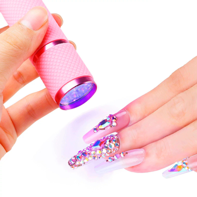 Ultraviolet flashlight, pink