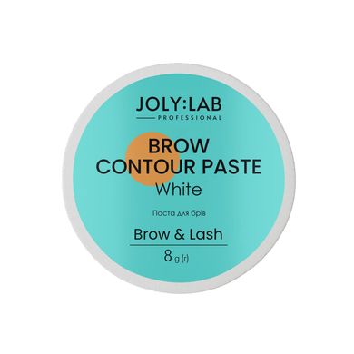 JolyLab Paste for fixing eyebrow sketch, white, 8 g