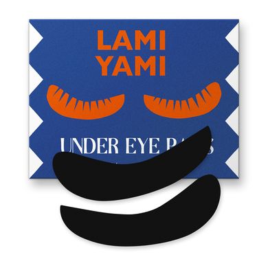 Lami Yami Силиконовые патчи многоразовые черные, 1 пара в интернет магазине Beauty Hunter