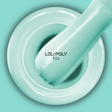 Полибаза Adore Professional для дизайнов цветная Loli Poly Base №11 Fizz мятно-голубая 15 мл в интернет магазине Beauty Hunter