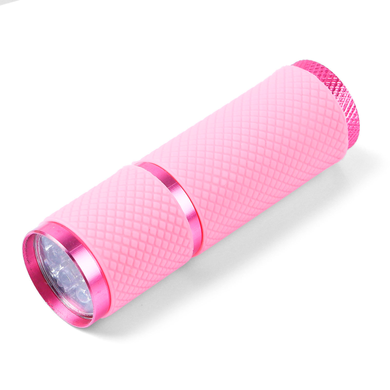 Ultraviolet flashlight, pink