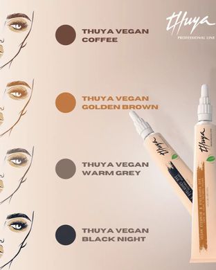 Thuya Vegan Eyebrow & Eyelash Dye, 14 ml