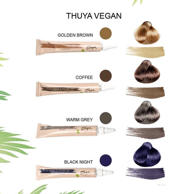 Thuya Vegan Eyebrow & Eyelash Dye, 14 ml
