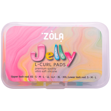 Zola Валики для ламінування Jelly L-Curl для верхніх та нижніх вій, 11 пар в інтернет магазині Beauty Hunter