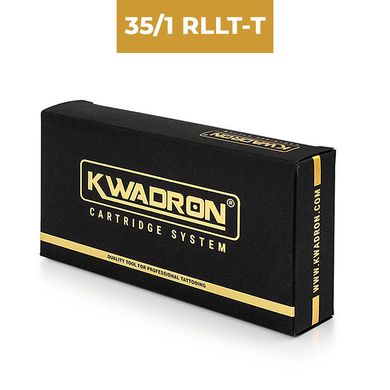 Kwadron Tattoo cartridge set 35/1 RLLT-T, 20 pcs