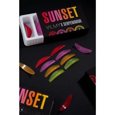Валики для ламінування вій VILMY x SERPENINOVA SUNSET, 4 пари в інтернет магазині Beauty Hunter