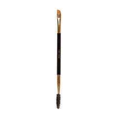 Nikk Mole Eyebrow brush, angled, double-sided with brush, Golden Black №31