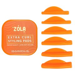 Zola Lash Lifting Shields Extra Curl Styling Pads, 6 pairs