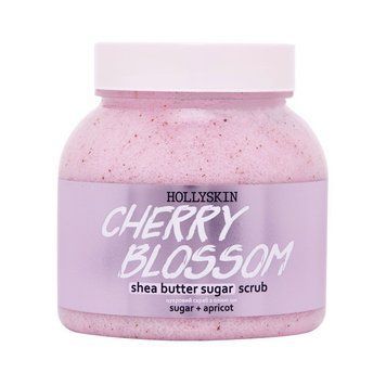 Сахарный скраб HollySkin для тела с маслом ши и перлитом Cherry Blossom 300 мл в интернет магазине Beauty Hunter