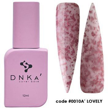 База DNKa' камуфлирующая Cover Rubber Base French №0010A' Lovely 12 мл в интернет магазине Beauty Hunter