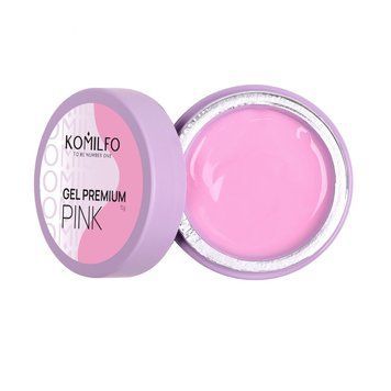 Гель для наращивания ногтей Komilfo Gel Premium HEMA/TPO free, Pink, 15 мл в интернет магазине Beauty Hunter