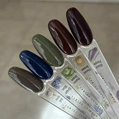 Lakiery hybrydowe Trendy Nails Gel polish, Black Purple, HEMA/TPO free, 8 мл w sklepie internetowym Beauty Hunter