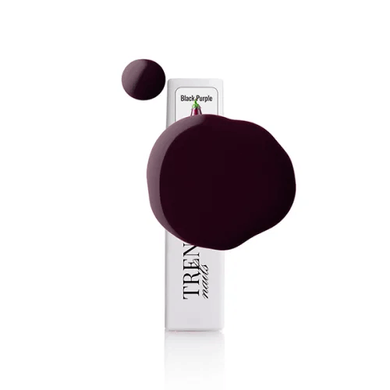 Lakiery hybrydowe Trendy Nails Gel polish, Black Purple, HEMA/TPO free, 8 мл w sklepie internetowym Beauty Hunter