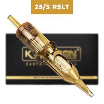 Kwadron Картридж для татуажу 25/3 RSLT, 1 шт в інтернет магазині Beauty Hunter