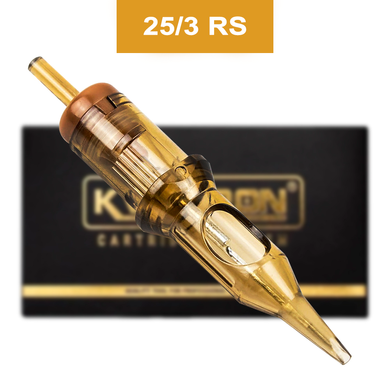 Kwadron Cartridge for tattooing 25/3 RS, 1 piece