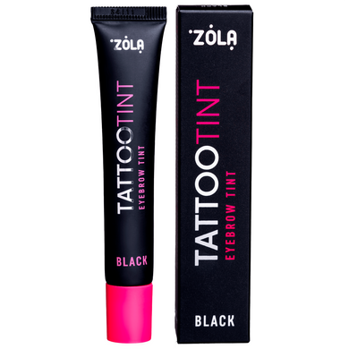 Zola Eyebrow and Eyelash Tint Kit, Tattoo Tint Kit, 4 x 15 ml