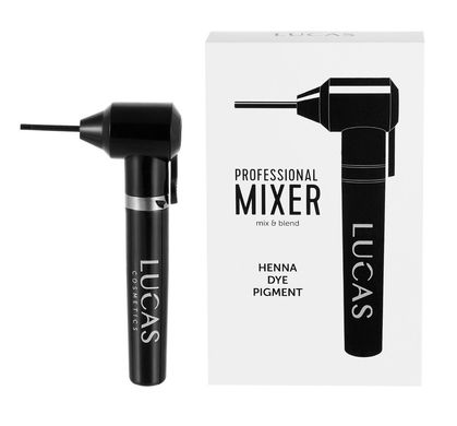 Миксер для смешивания хны/ краски/ пигментов (с батарейками) Lucas, чорный в интернет магазине Beauty Hunter