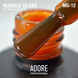 Гель-лак Adore Professional для витражного покрытия Marble glass MG-12 Carnelian оранжевая глазурь 8 мл 2 из 2