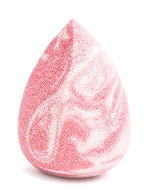 Gąbka do makijażu w kroplach różowo-biała super soft Zola w sklepie internetowym Beauty Hunter