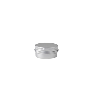 Słoik aluminiowy, srebrny, 10 ml w sklepie internetowym Beauty Hunter