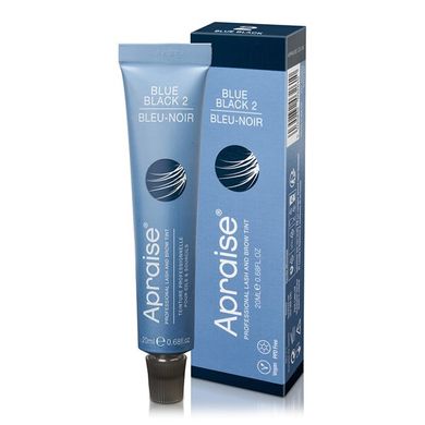 Apraise Краска для бровей и ресниц Vegan & PPD Free, Blue Black 2, 20 мл в интернет магазине Beauty Hunter