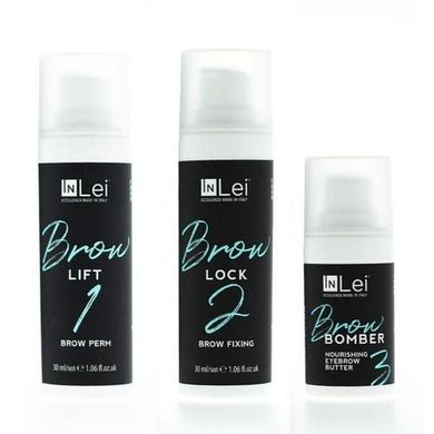 InLei Brow Bomber Eyebrow Compound Set Bottles