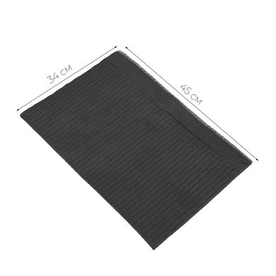Салфетка 3х-слойная для рабочей поверхности, черная, 50 шт в интернет магазине Beauty Hunter