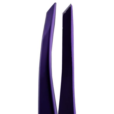 Zola Professional tweezers for eyebrows, beveled, VIOLET