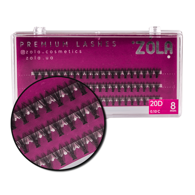 Zola Ресницы в пучках 20D в интернет магазине Beauty Hunter