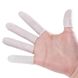 Disposable latex finger pads, white, size M, 500g 2 of 3