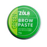 Zola Паста для брів Зелена Brow Paste green, 15 г
