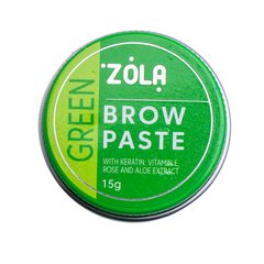 Zola Eyebrow Paste Green Brow Paste green, 15 g