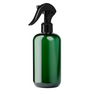 Butelka plastikowa zielona z czarnym spustem, 250 ml w sklepie internetowym Beauty Hunter
