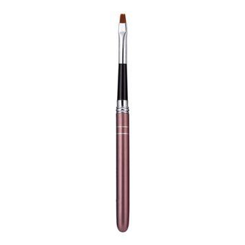 Dark pink nail art brush