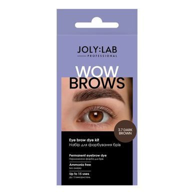 Joly:Lab Wow Brows 3.7 Dark Brown do farbowania brwi w kolorze czarnym w sklepie internetowym Beauty Hunter
