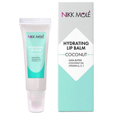Nikk Mole Hydrating Lip Balm Coconut, 10 ml