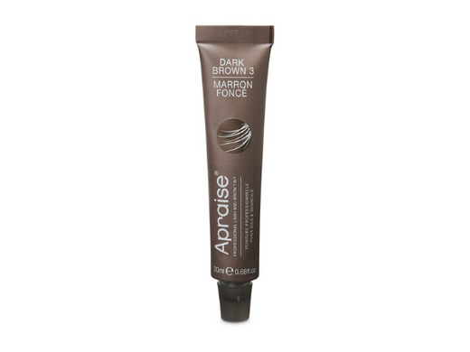 Apraise Краска для бровей и ресниц Vegan & PPD Free, Dark Brown 3, 20 мл в интернет магазине Beauty Hunter