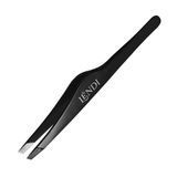 Lendi beveled eyebrow tweezers, Black