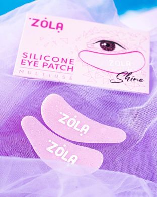 Zola Патчі силіконові багаторазові рожеві, 1 пара в інтернет магазині Beauty Hunter
