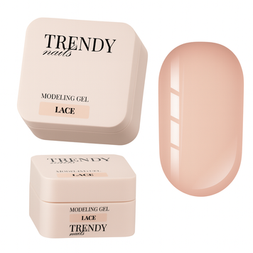 Гель Trendy Nails для моделирования ногтей Modeling gel Lace HEMA/TPO free 30 мл в интернет магазине Beauty Hunter