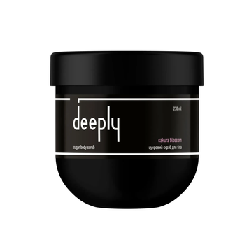 Сахарный скраб для тела Deeply Sakura Blossom Sugar Body Scrub, 250 мл в интернет магазине Beauty Hunter