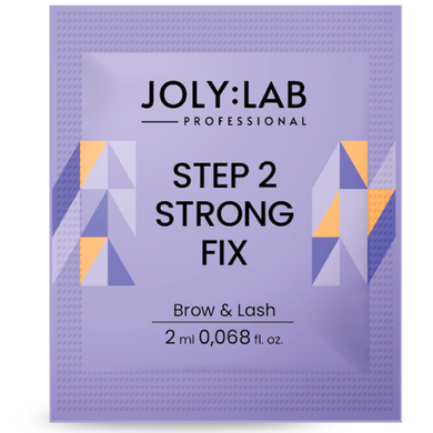 JolyLab Склад для ламінування брів та вій Strong Step №2, 2 мл в інтернет магазині Beauty Hunter